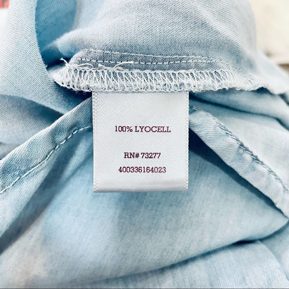 SO Shirt Dress Relaxed Denim Womens Small - Picture 11 of 13